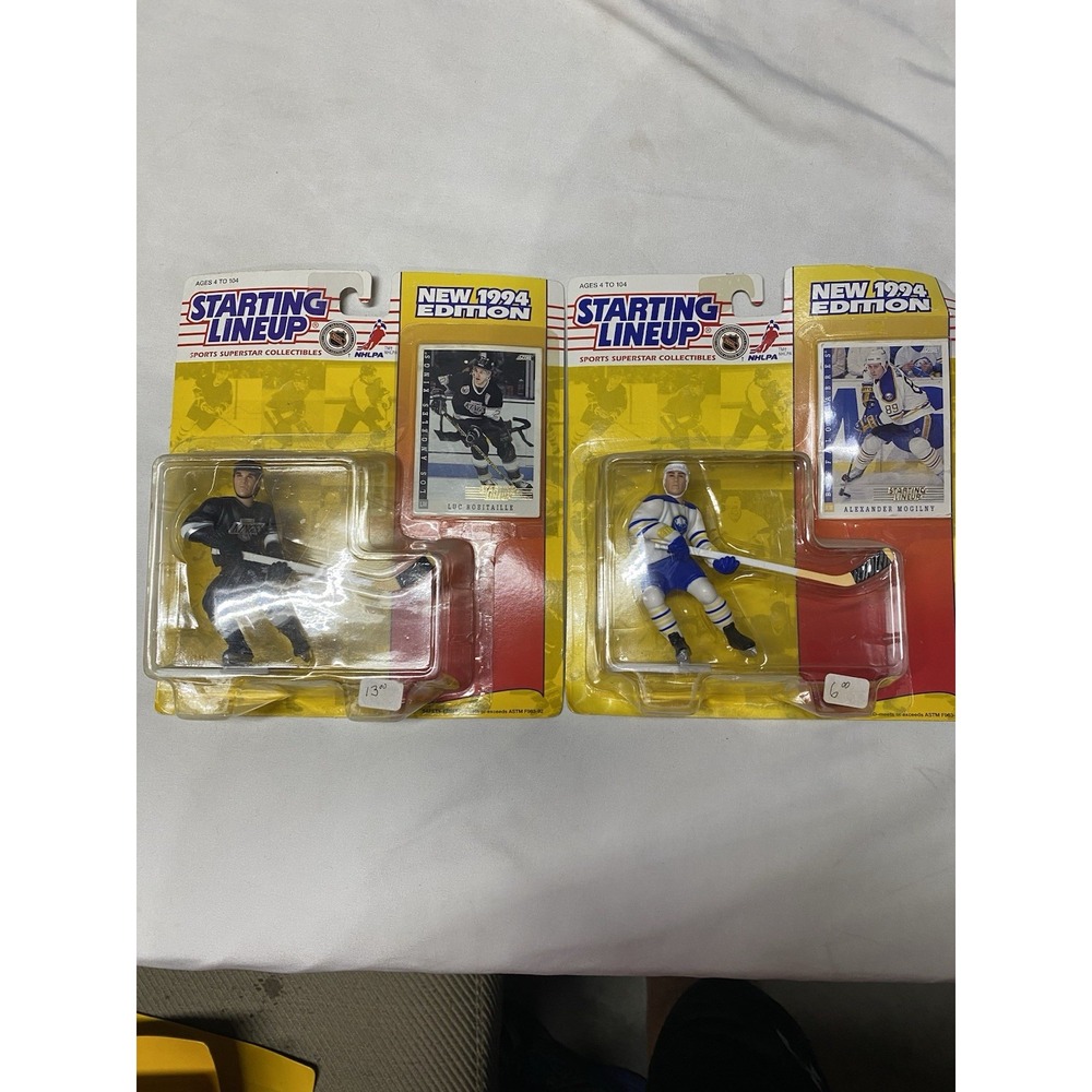 1994‎ Starting Lineup SLU MOGILNY & ROBITAILLE Figures - NEW!! Lot Of 2